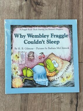 Why Wemby Fraggle Couldn’t Sleep Fraggle Rock Paperback Book 1st Edition 1985
